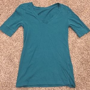 V-neck Short Sleeve Top